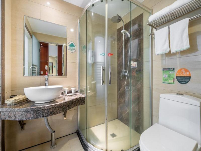 Greentree Inn Yiwu International Trade City Hotel Exterior foto