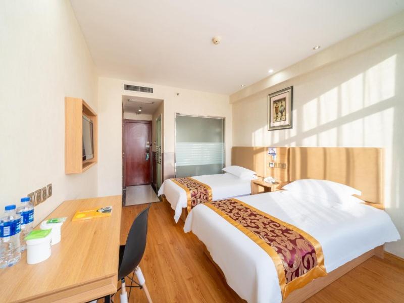 Greentree Inn Yiwu International Trade City Hotel Exterior foto