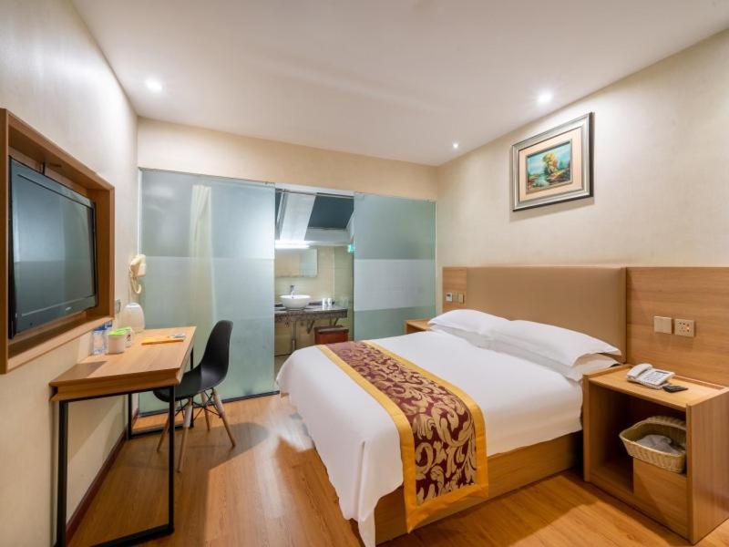 Greentree Inn Yiwu International Trade City Hotel Exterior foto